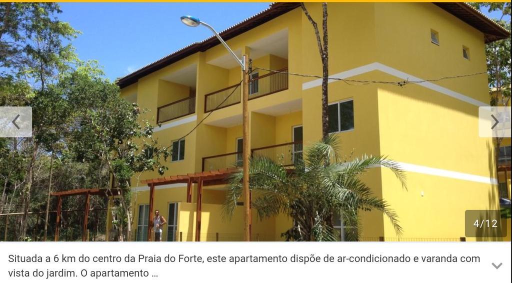 Apartamento Vila Verona Praia do Forte Exterior foto